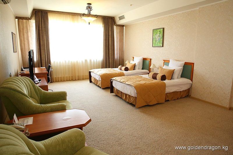 Golden Dragon Hotell Bishkek Exteriör bild